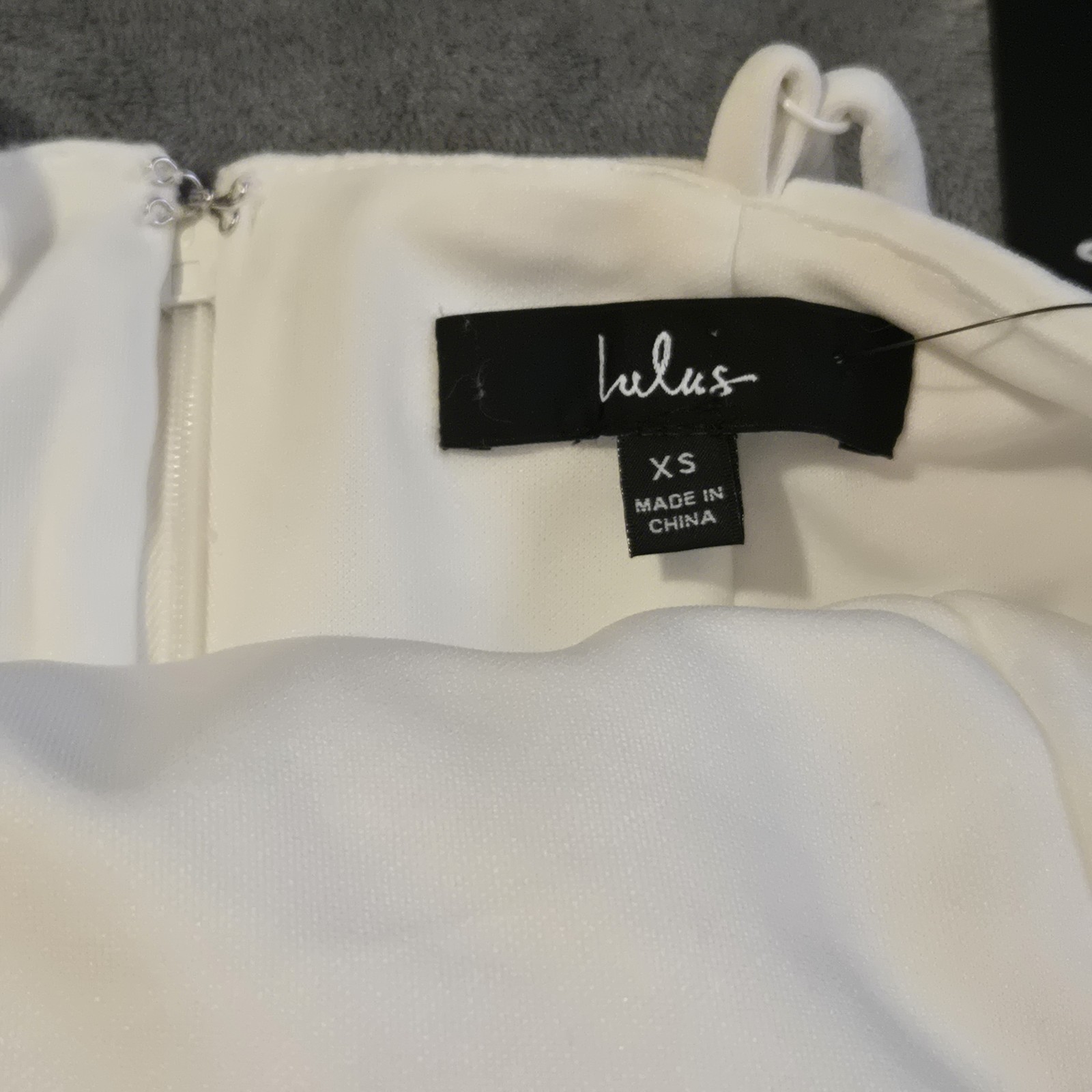 Lulus Memorable Muse White Twist Front Midi Dress Size XS NWT $88 Retail