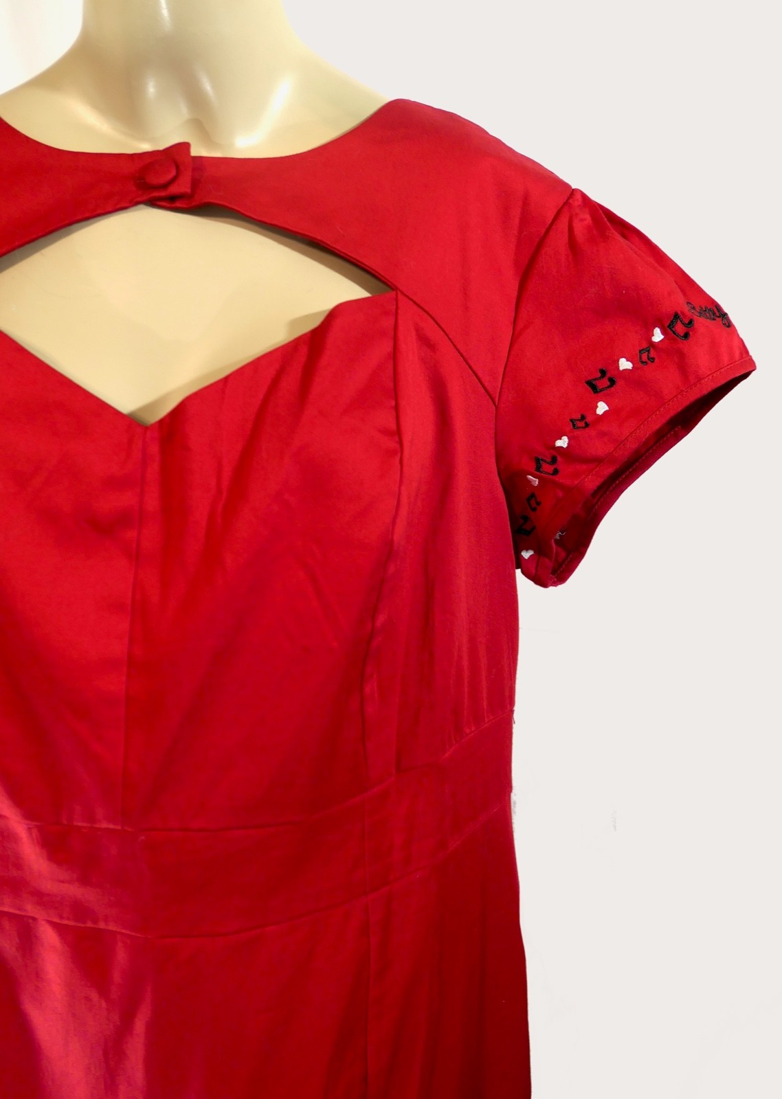 Betty Boop NwT TORRID Project Runway Red Wiggle Dress size 18