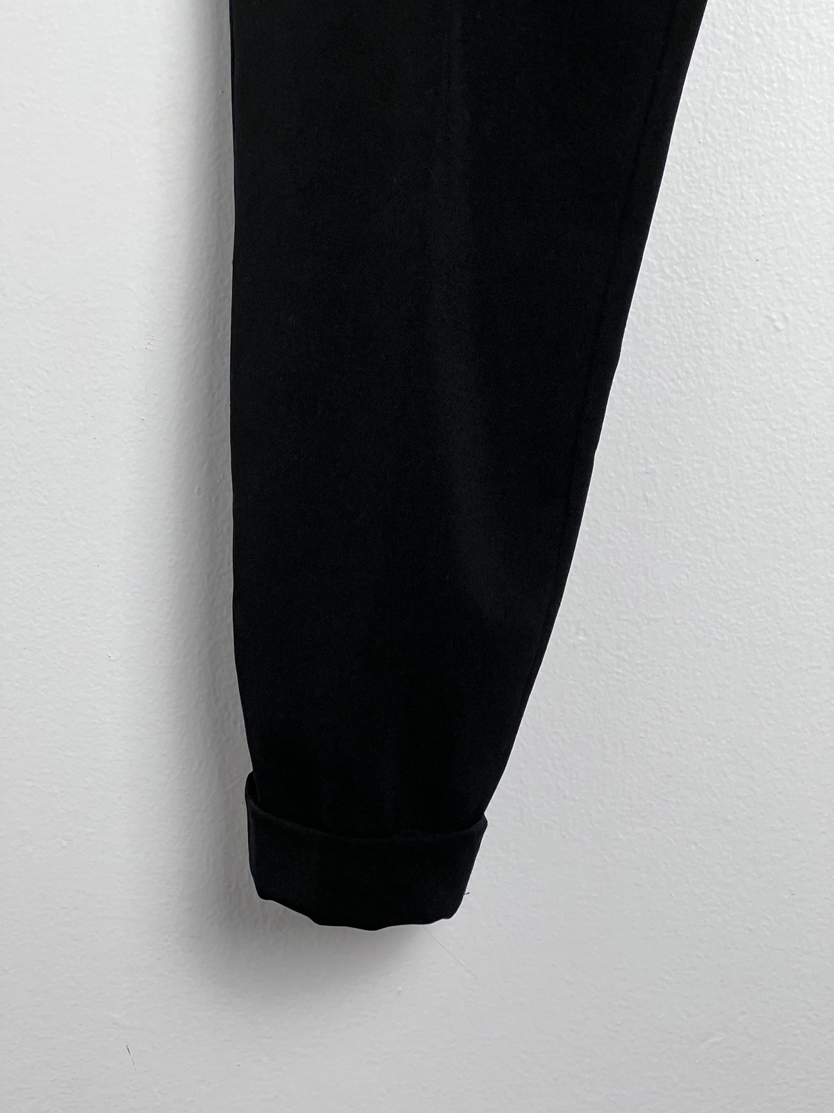 Prada Technical Wool Blended Cuffed Trousers 44/W32