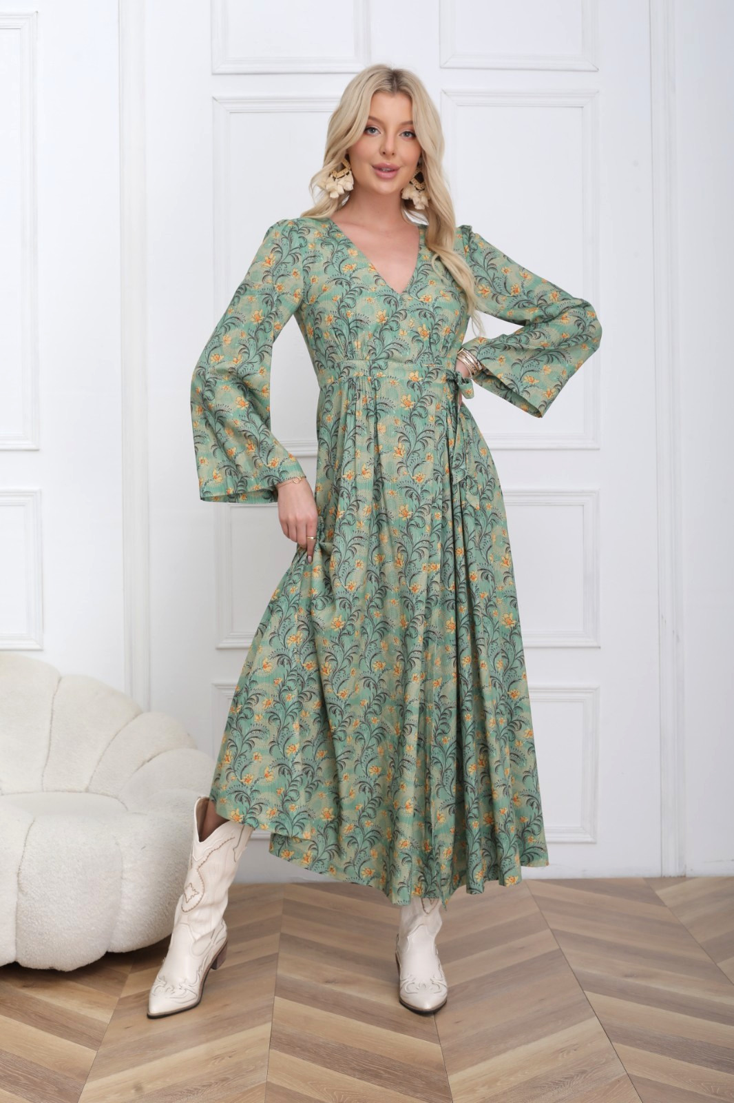 Tigerlily Maxi Wrap Dress – RRP 229 – Size 10 – NEW with Tags & in Packaging