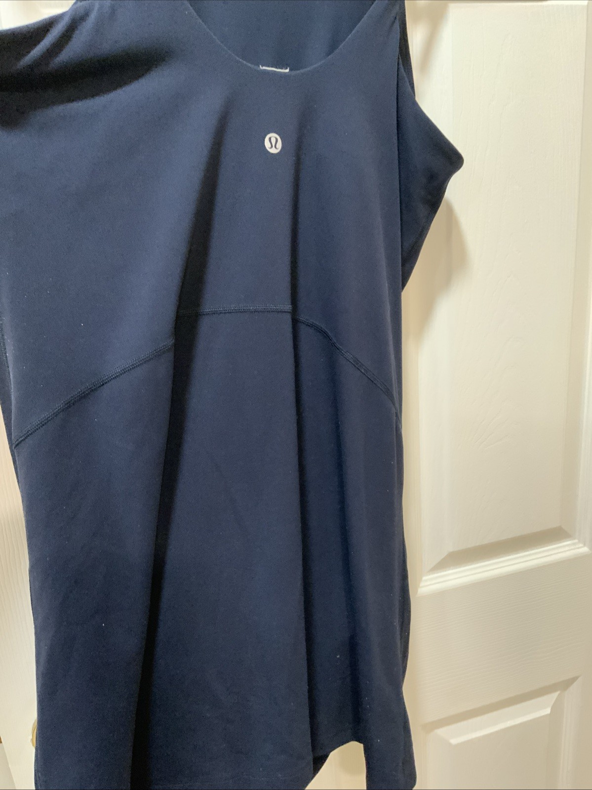 Lululemon Align High-Neck Dress Light Support true navy sz 12