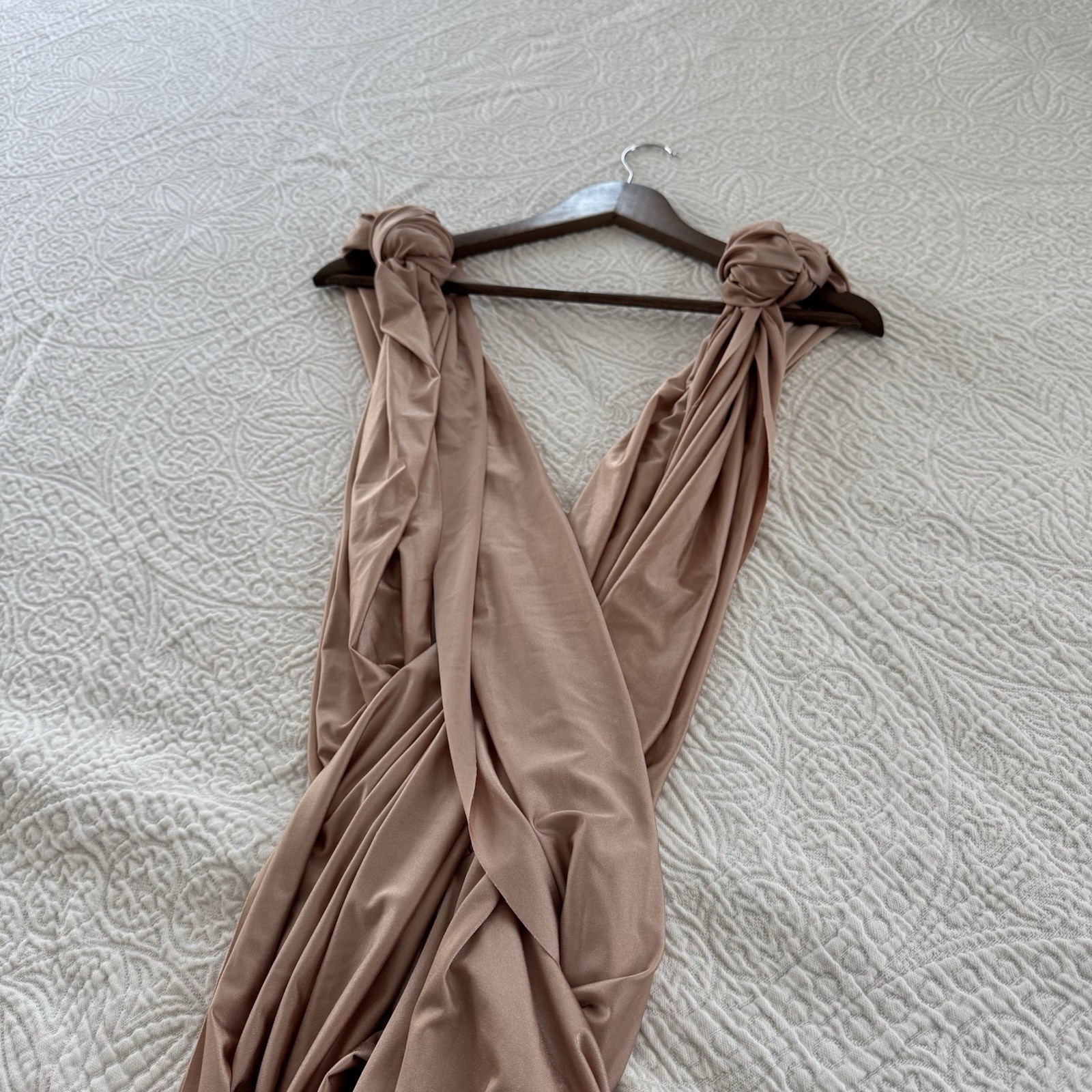 Two Birds Convertible Dress Multi-Way Bridesmaid Dress Size A