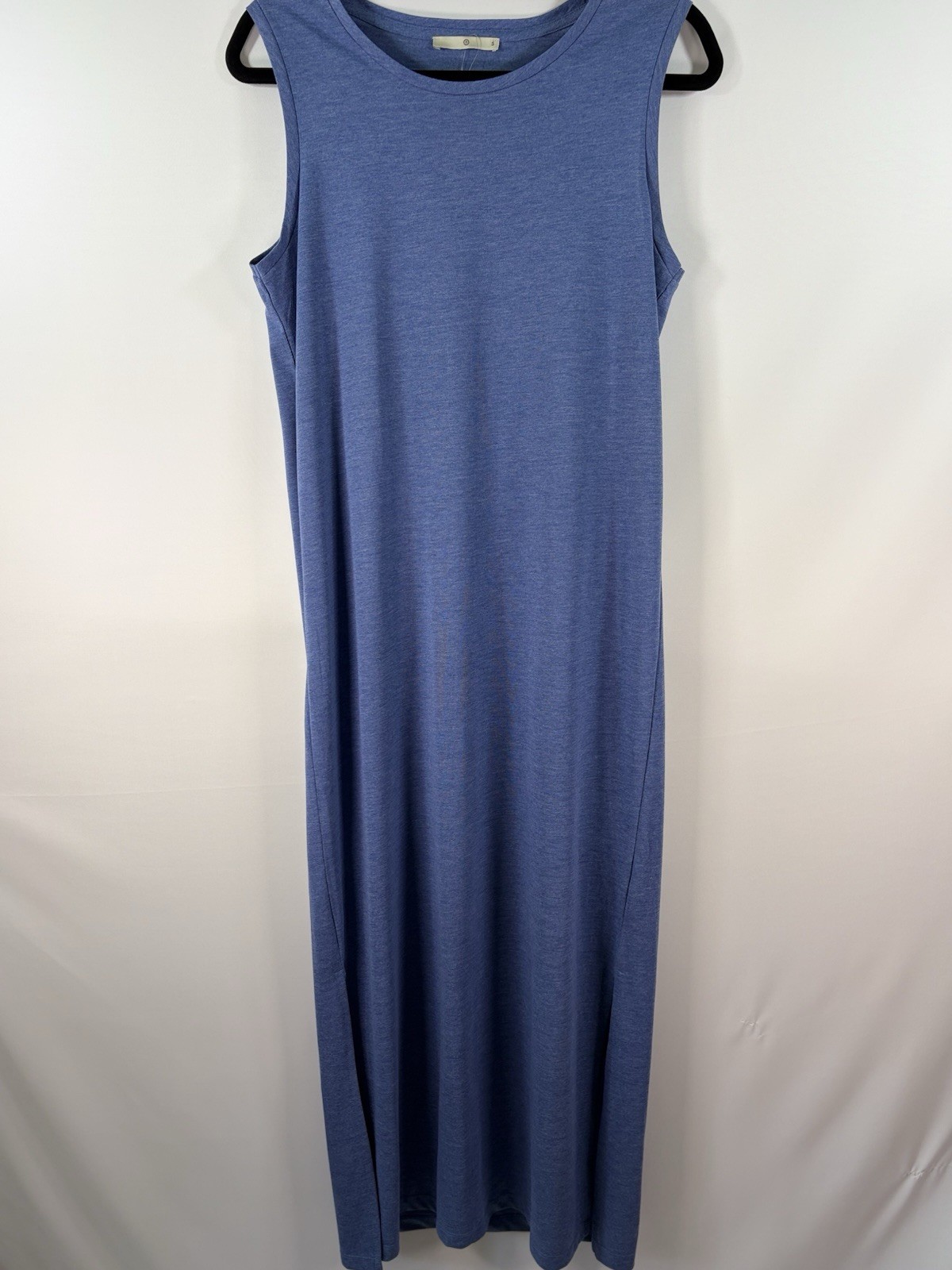 Ladies Jersey Denim Merle Colour Maxi Dress Size Small Uk 8-12 BNWT