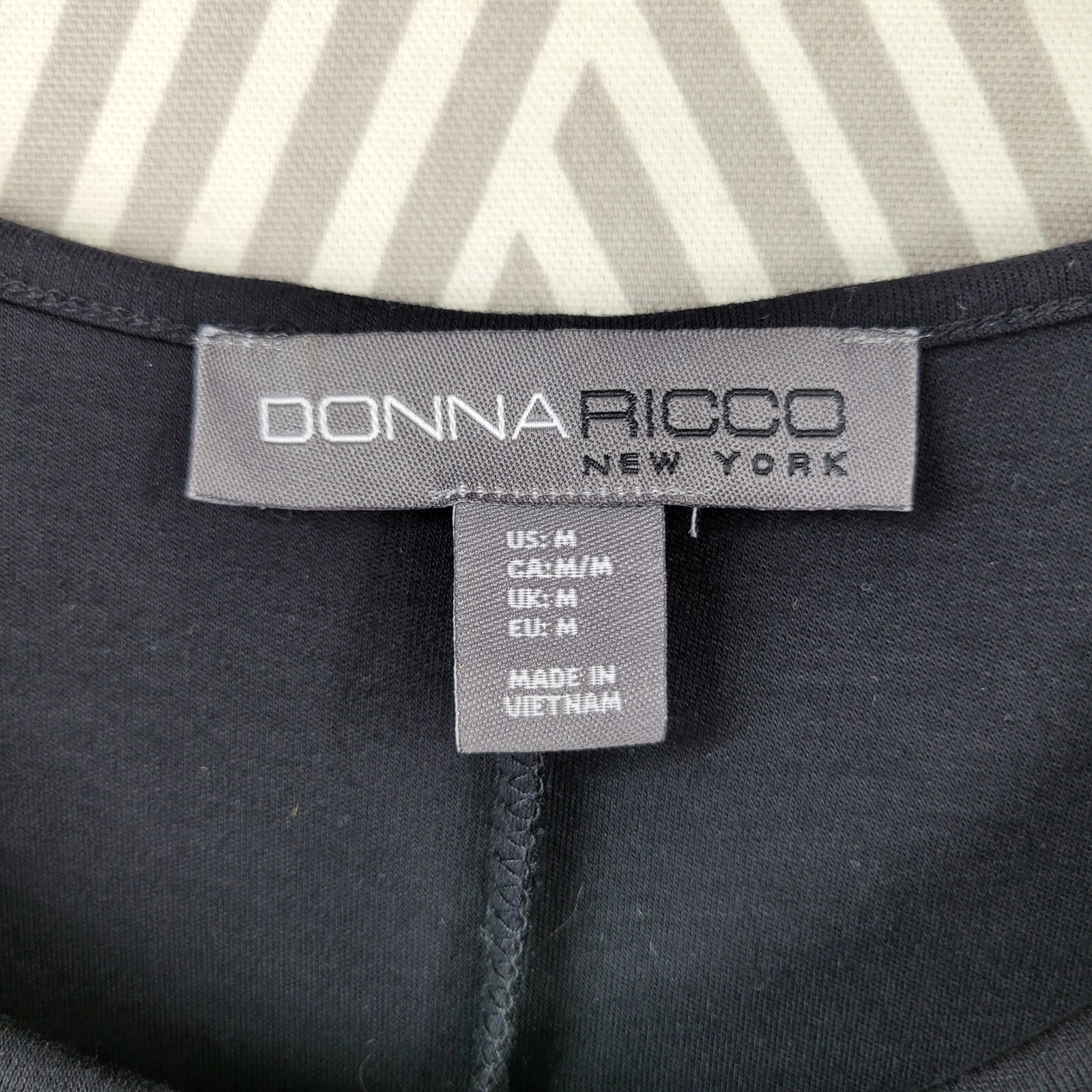 Donna Ricco Dress size Medium Stretch career party LBD Sheath casual business