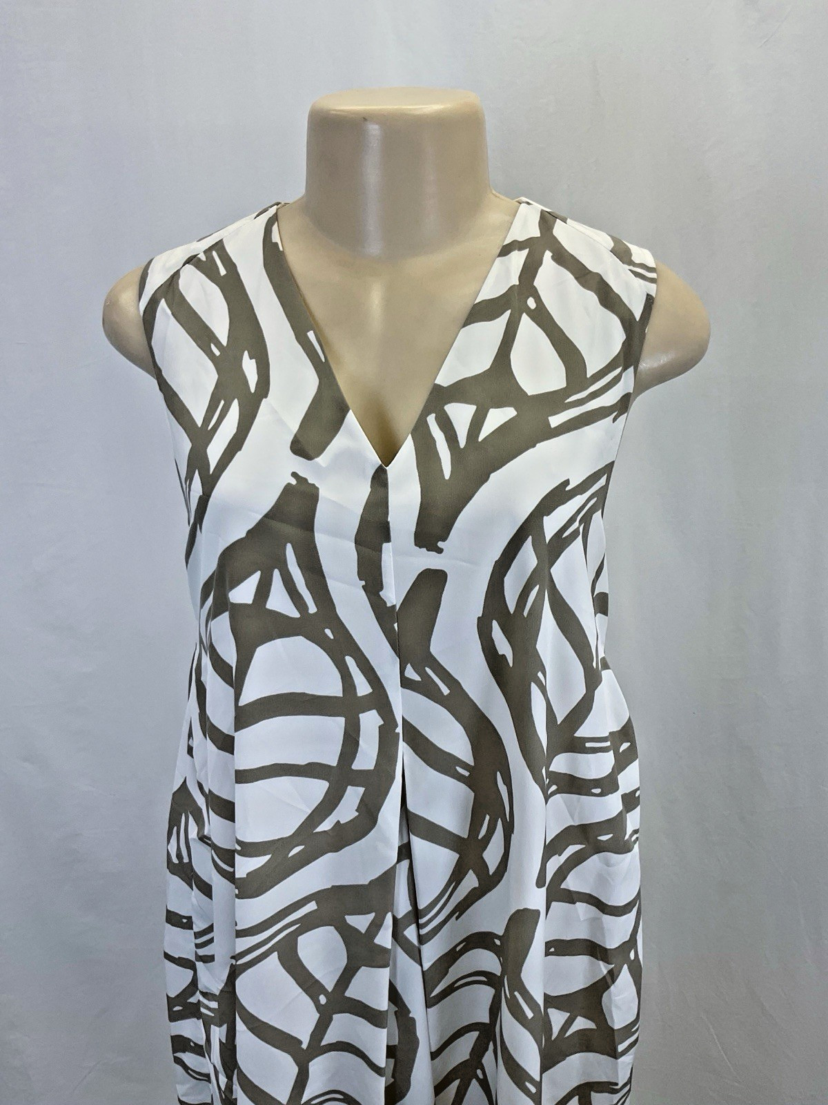 Anthropologie Whit Two Maxi Dress Leaf Print | SP