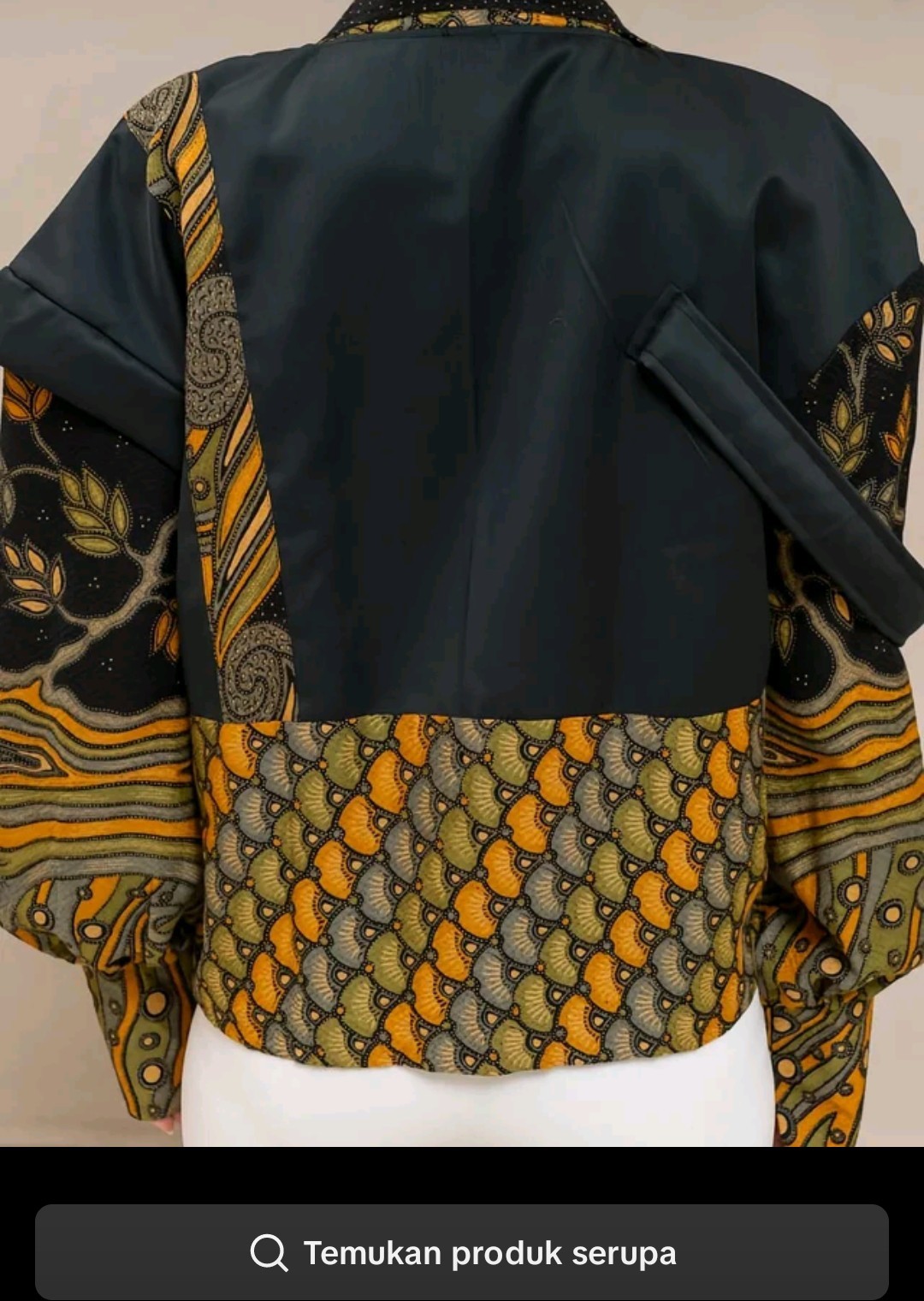 Catalia – Aruna Batik Jacket Exclusive Modern Outerwear with Traditional