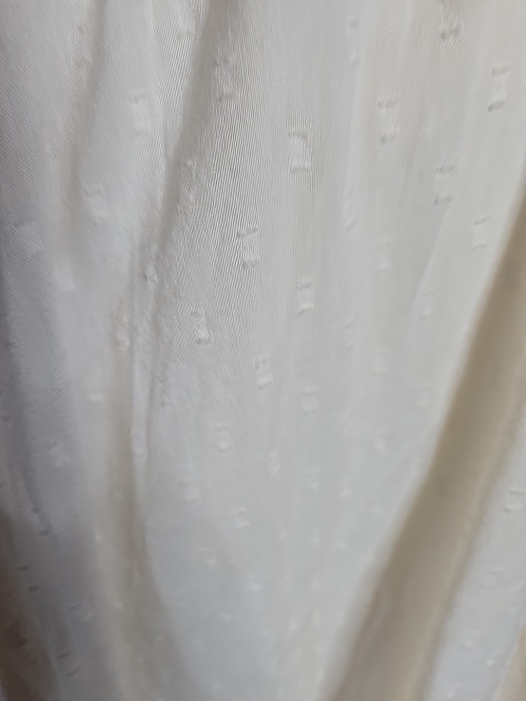 Old Navy Cream Cottagecore Clip Dot Layered Lined Prairie Dress Size Large