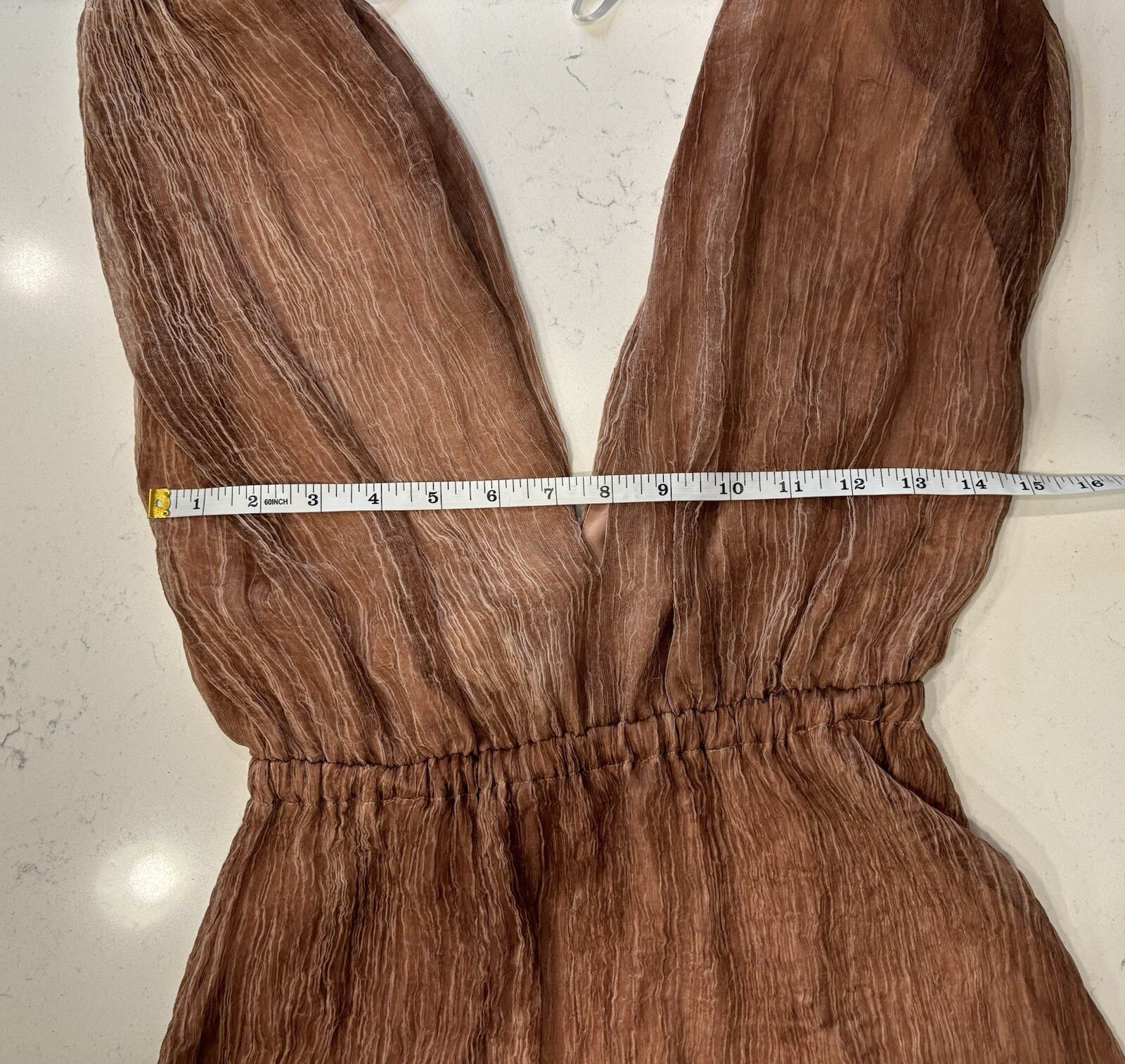 BOBI BLACK (Revolve) Formal Maxi Dress XS Double V-neck Boho Flowy Feminine