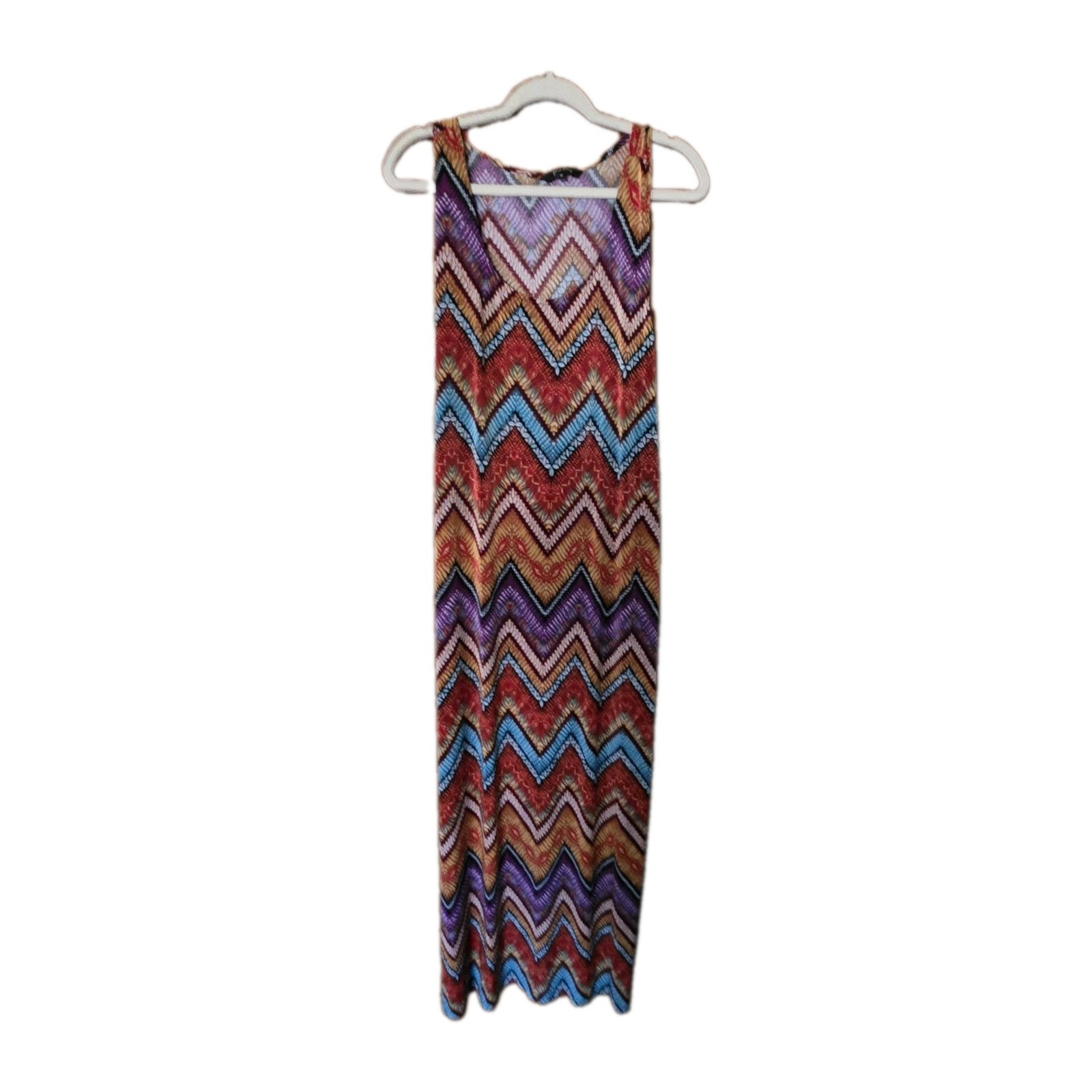 Just Love Boho Chevron Maxi Dress