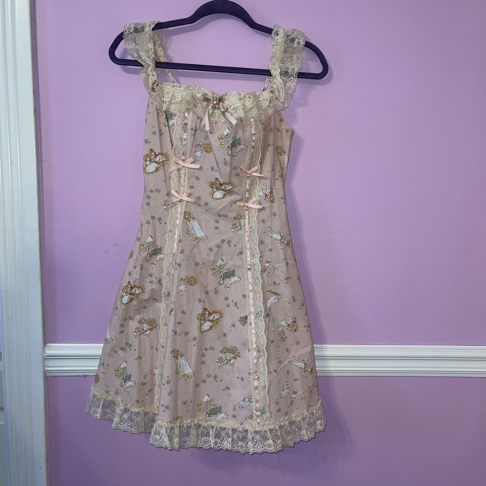 Lacemade daisy kite dress fairycore cottage kawaii fairy floral Lolita