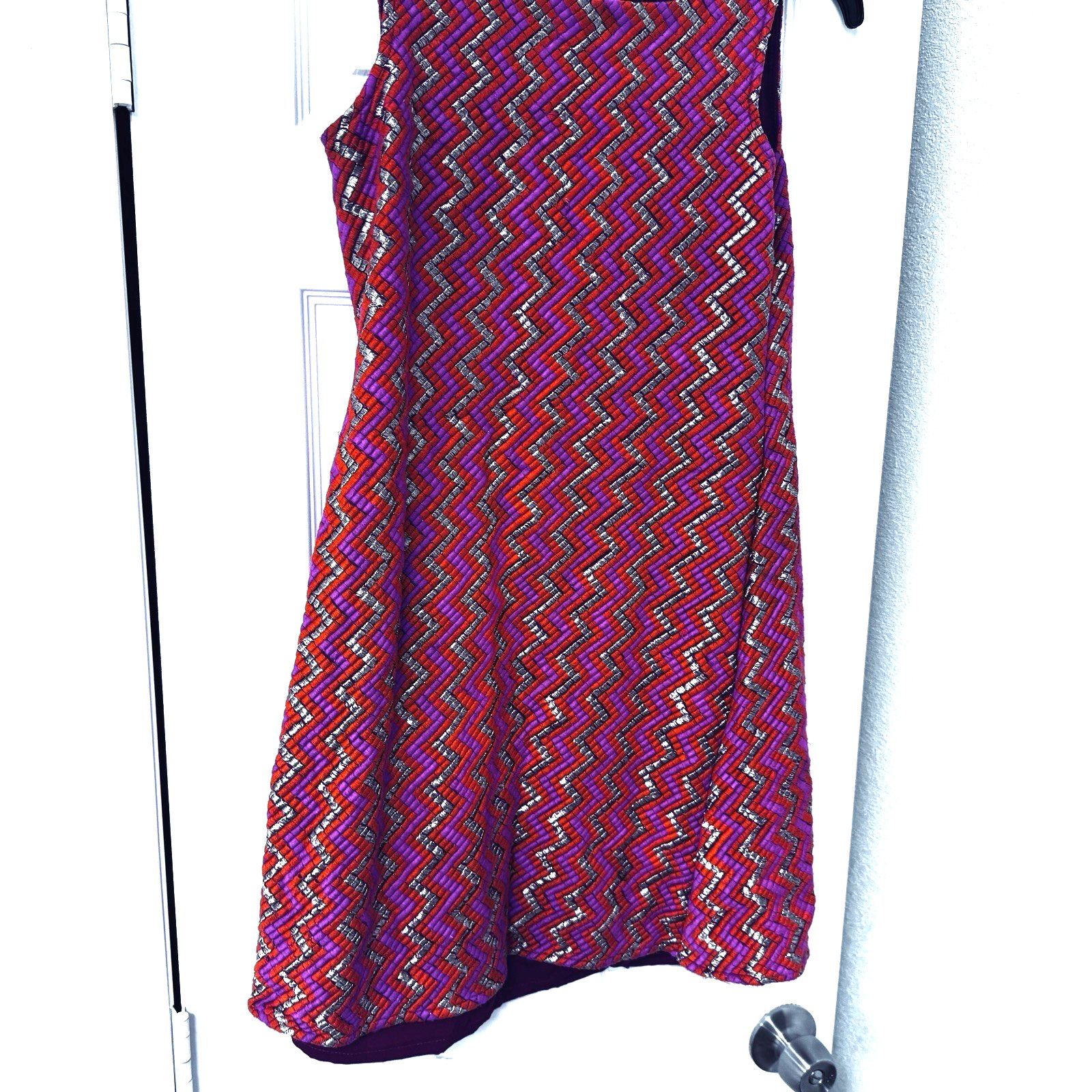 Riyaash Retro 70s Vibrant Psychedelic Mini Dress Go Go Hippie Club India Mod