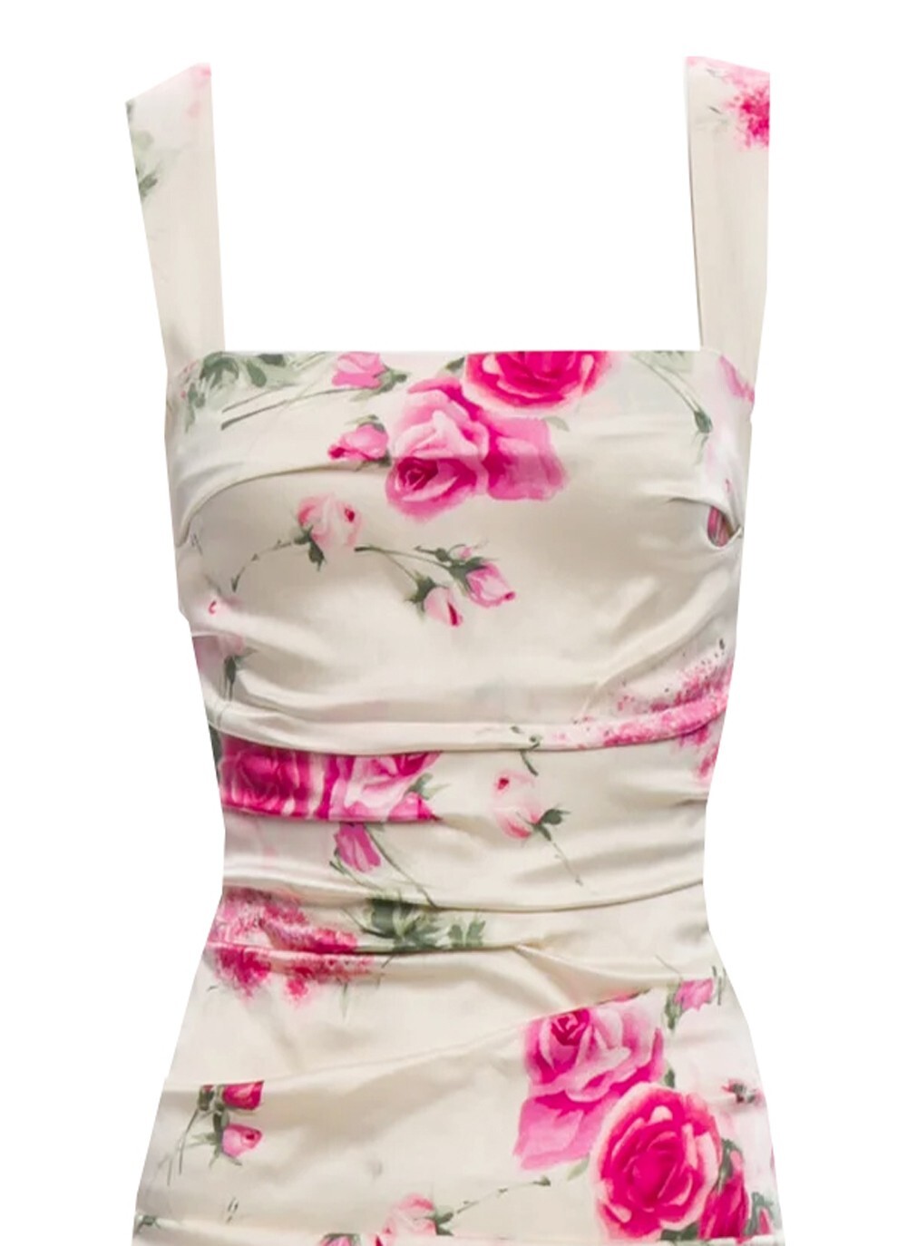 SALE! $4,900 GORGEOUS DOLCE & GABBANA ITALY Silk Satin dress size 42
