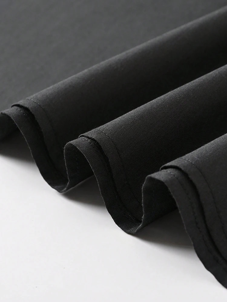 New In Dresses Solid Color A-line Skirts for Woman Clothing High Elastic Waist L