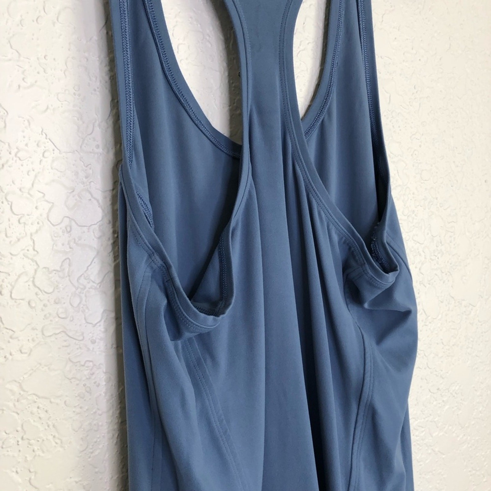 Athleta On My Way blue racerback sleeveless athletic dress size Extra Large XL