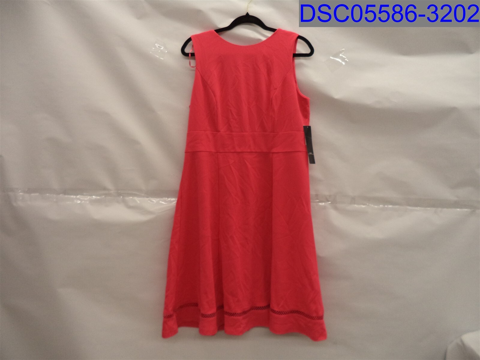 R&K, Women’s Pink Dress, Size=12, Armpit to Armpit=19″, Waist=18″, Length=40″