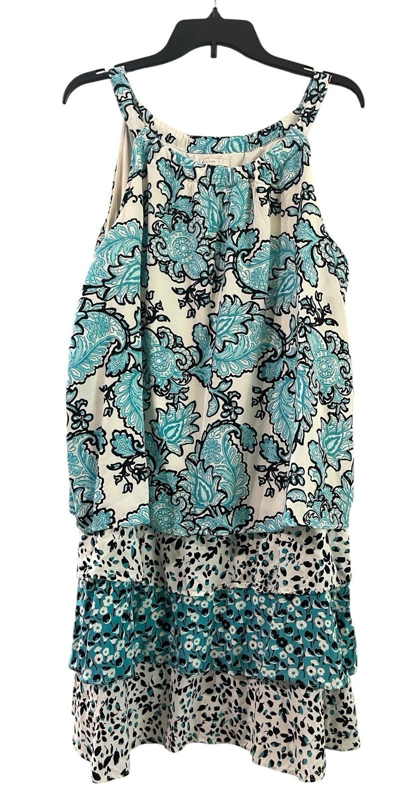 EST. 1946 Sleeveless Dress SIZE X-LARGE SUNDRESS FIT & FLARE LAYERED DRESS