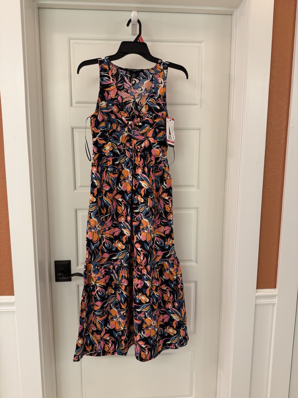 French Connection Women’s Twist Front Sleeveless Dress XS, S, M, L, XL, XXL