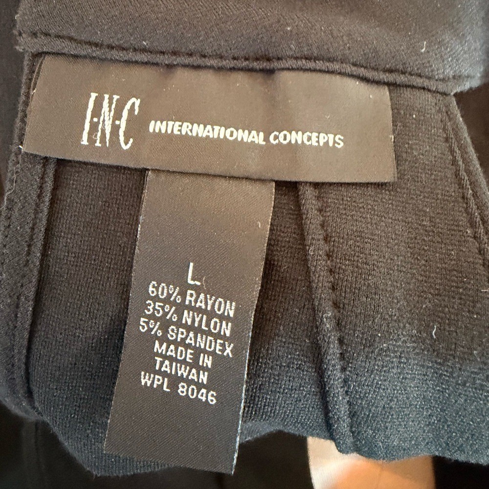 INC INTERNATIONAL CONCEPTS BLACK HALTER NECK DRESS 90’S Y2K 2000’S SLEEVELESS
