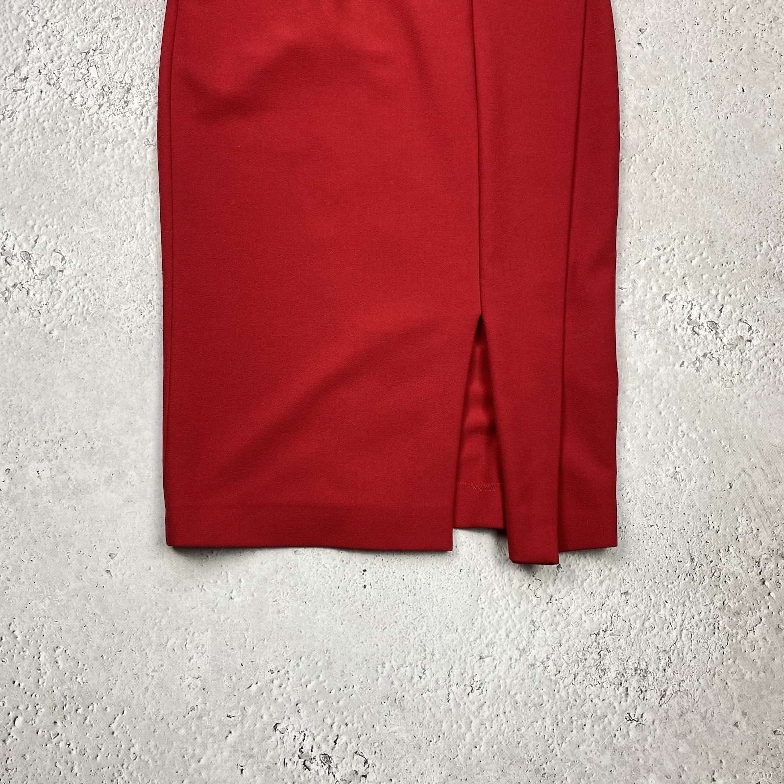 Roland Mouret Red Dress Good Condition 1500$ Size Us 8 UK12 IT44 D38