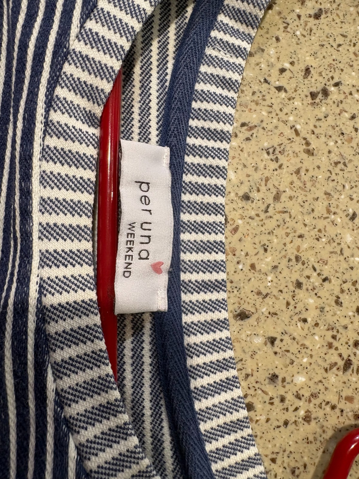 Per Una striped dress, navy and white, sporty, preppy short sleeve, size 8