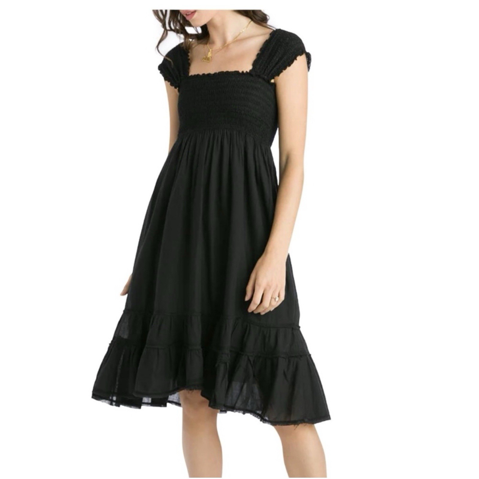 Hard Tail Smocked Dress