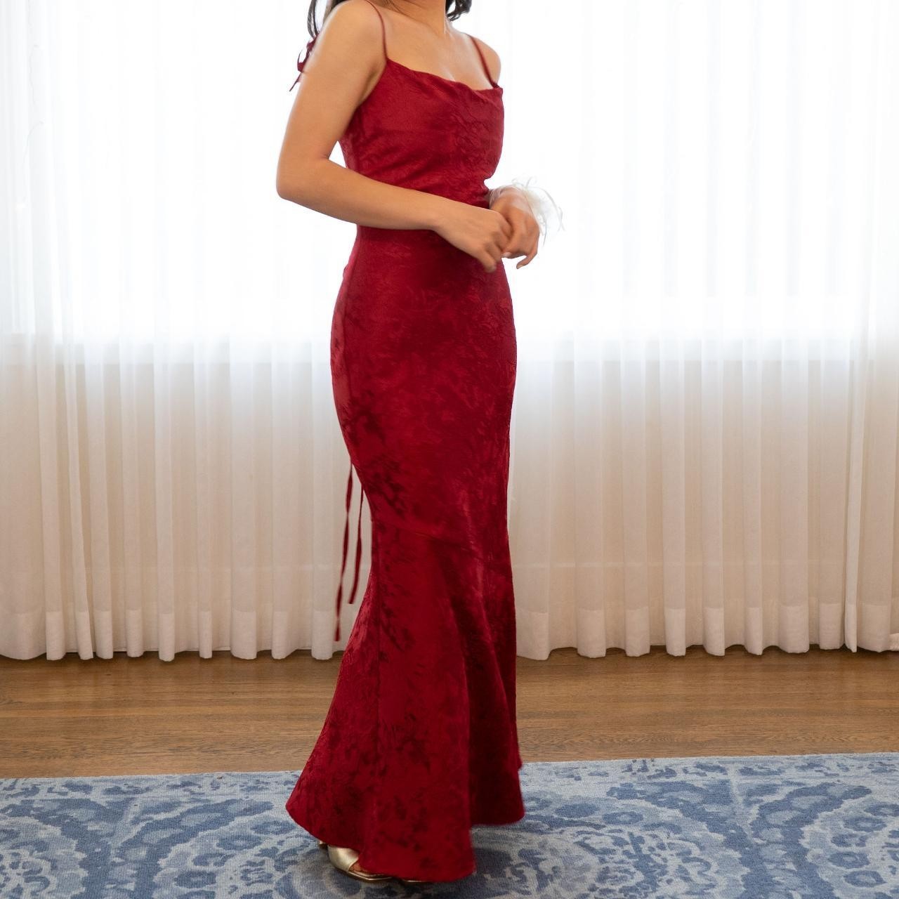 BRAND NEW Babyboo Red Whitney Maxi Dress