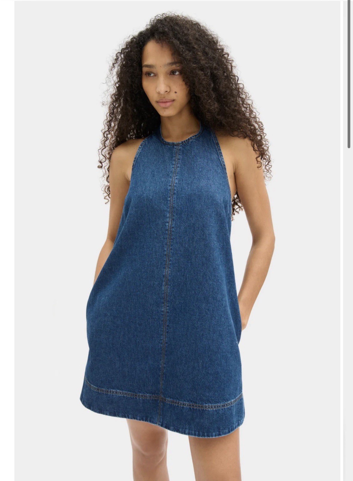 aligne SANDY DENIM MINI DRESS US sz 0