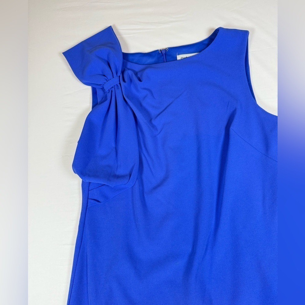 Shelby & Palmer Royal Blue One Shoulder Dress