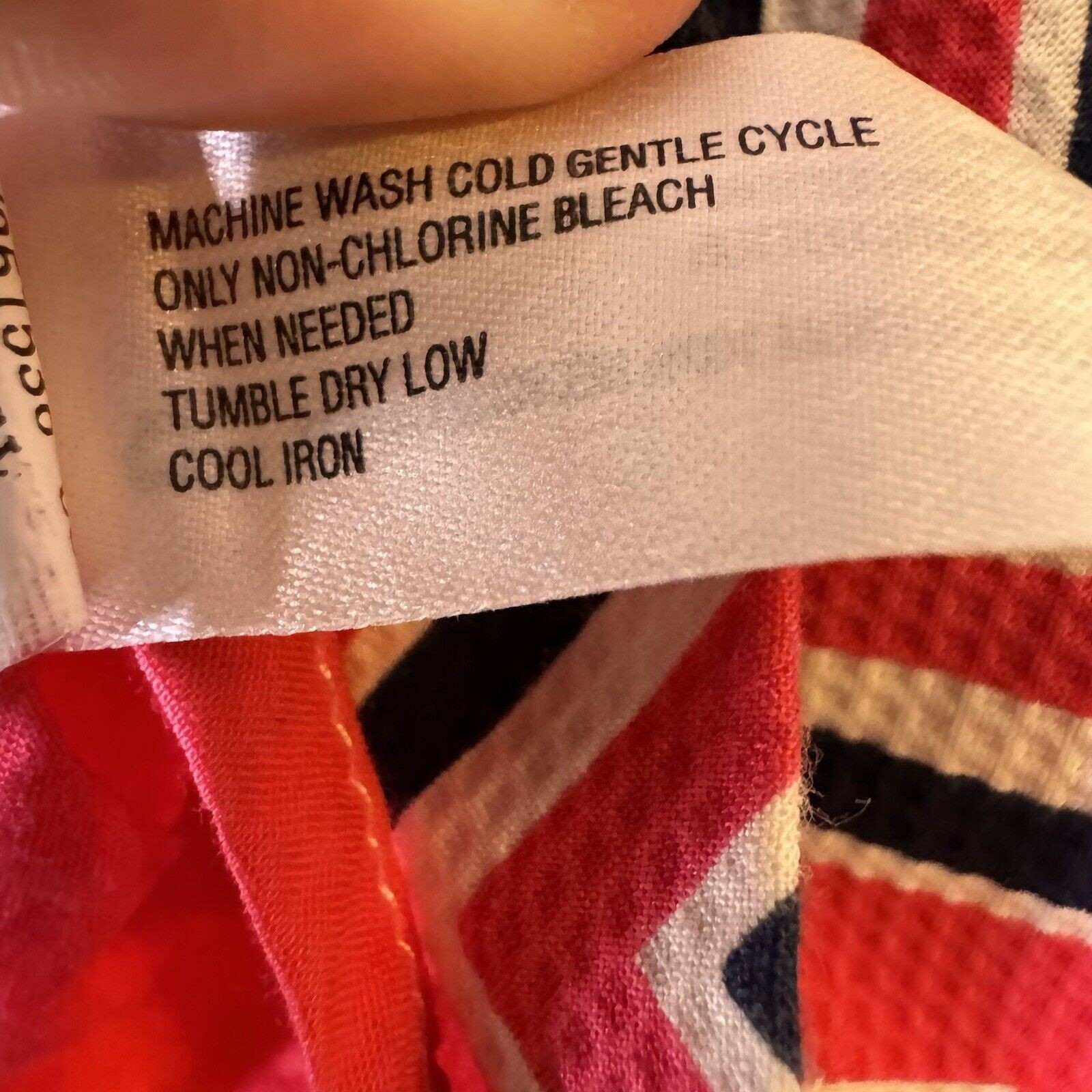Gap Marcy Dobby Geometric A-Line Sheath Dress 10P Pink Navy