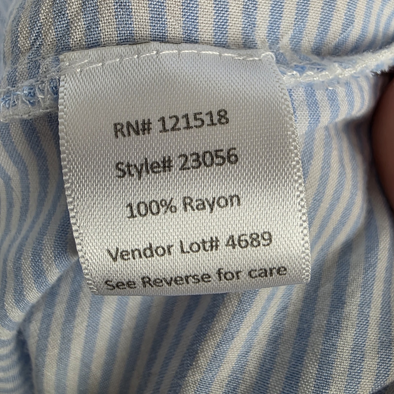 National Blue White Stripe Tiered Midi Dress L Rayon Casual Cottagecore Coastal