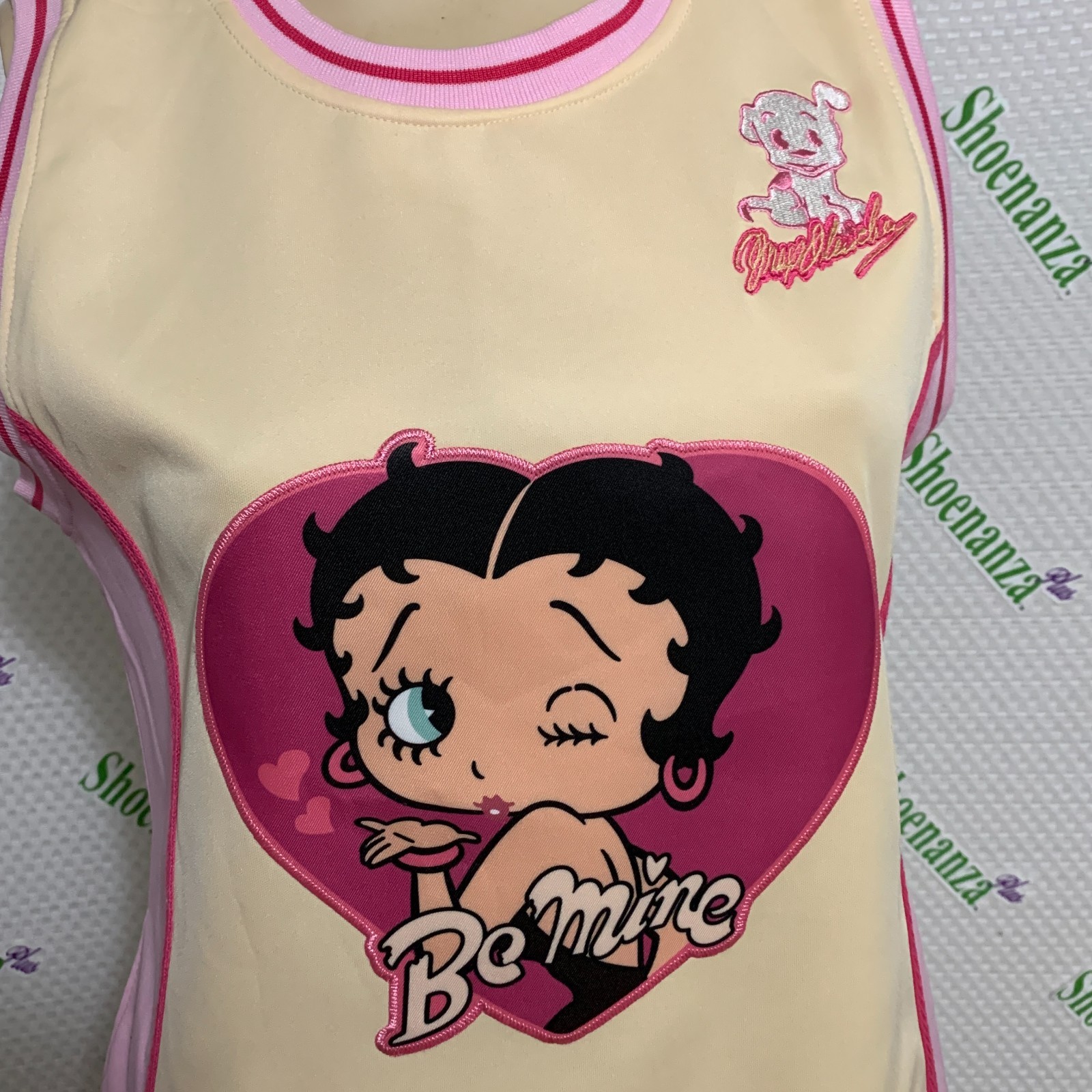 Headgear Classics Basketball Jersey Dress Lady Elite Betty Boop Be Mine Beige XL