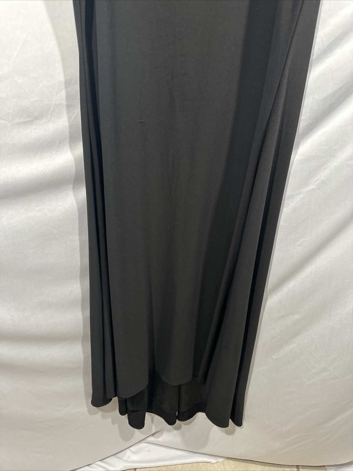 NWD $498 Mac Duggal [ 14 ] Beaded Cuff Long Sleeve Wrap Over Trumpet Gown #G1993