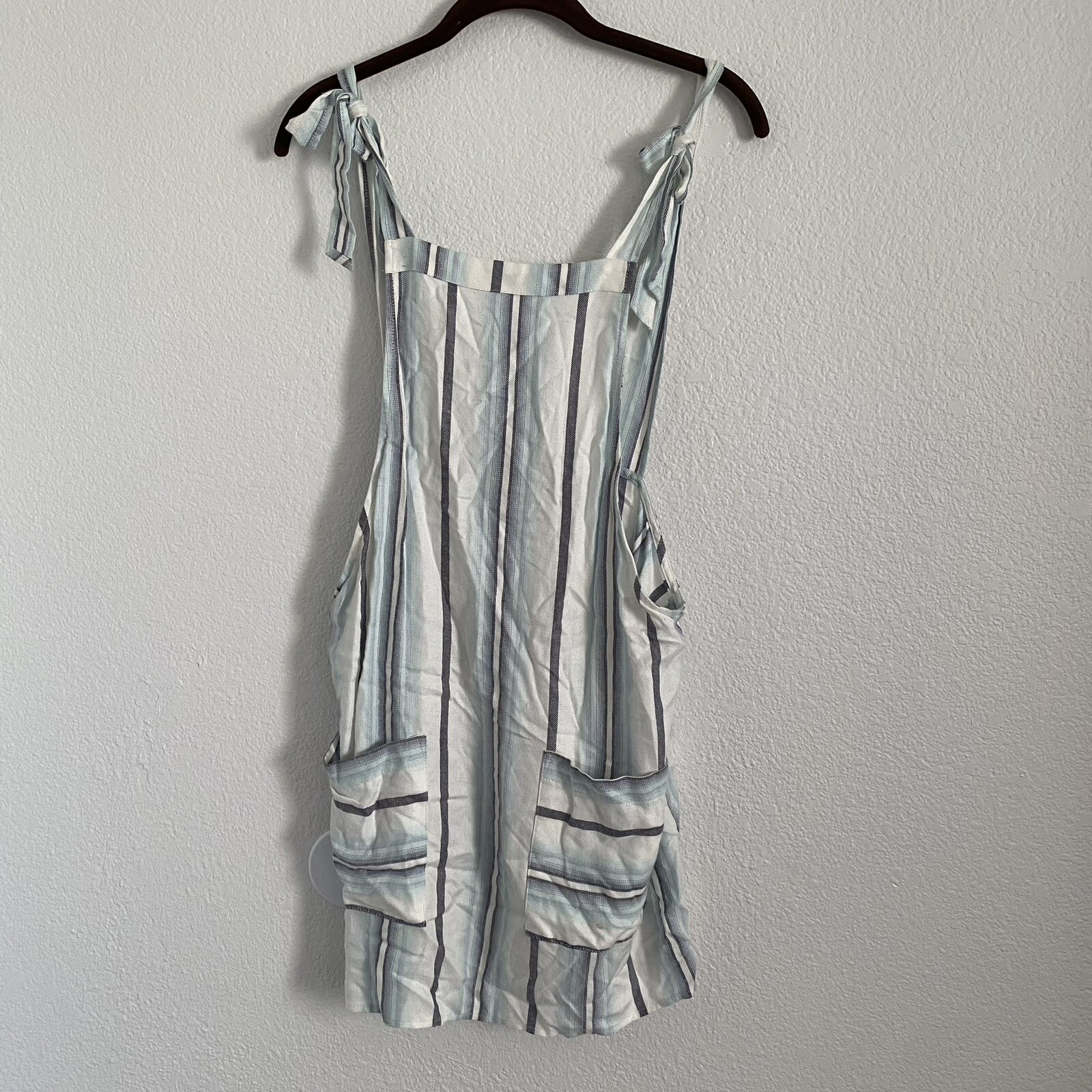 NWT Show Me Your Mumu Women’s Size Small Blue Striped Maxwell Mini Dress