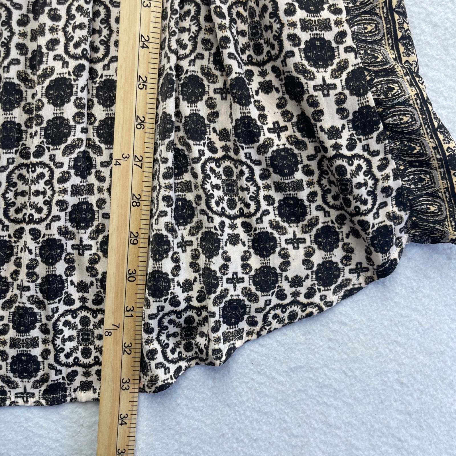 Free People Tunic Dress Medium Mid Summers Day Halter Mini Boho Festival Hippie