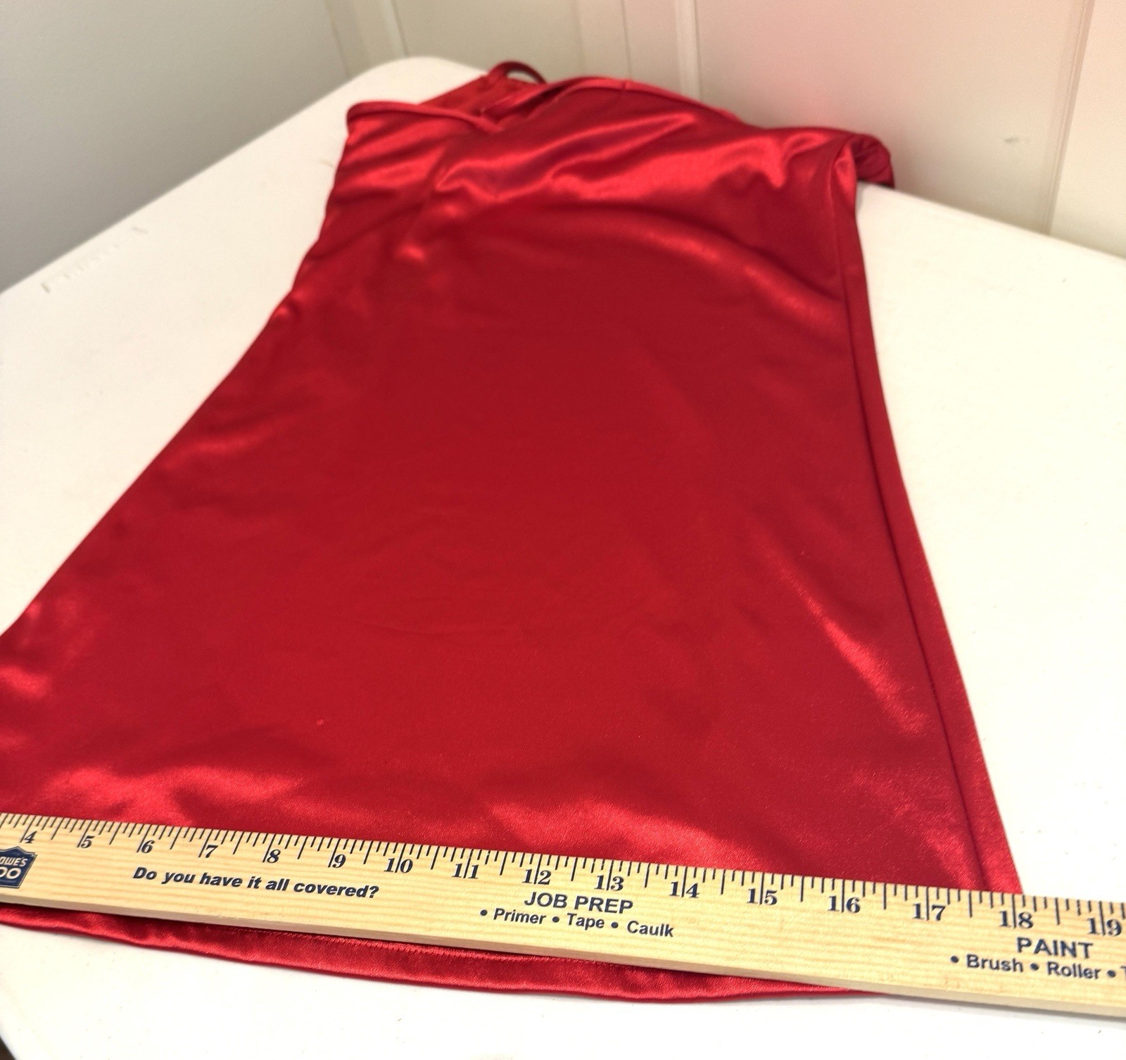 Dolls Kill Dress Sugar Thrillz Size M Red Satin Mini Strappy Women EUC