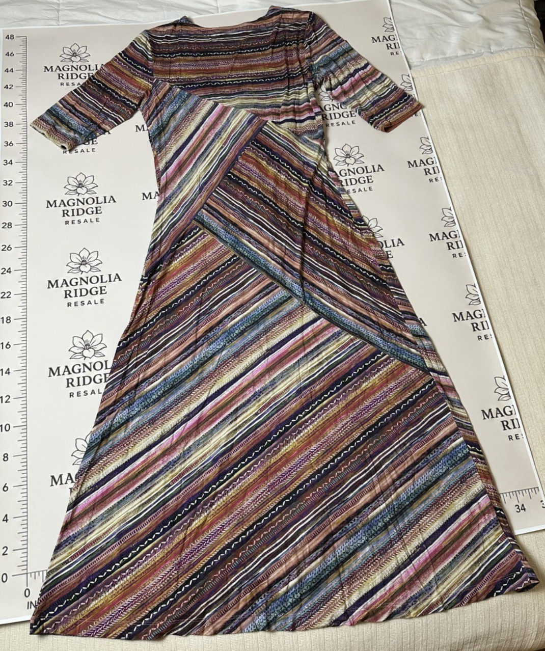 Peruvian Connection Monserrato Maxi Dress Size L
