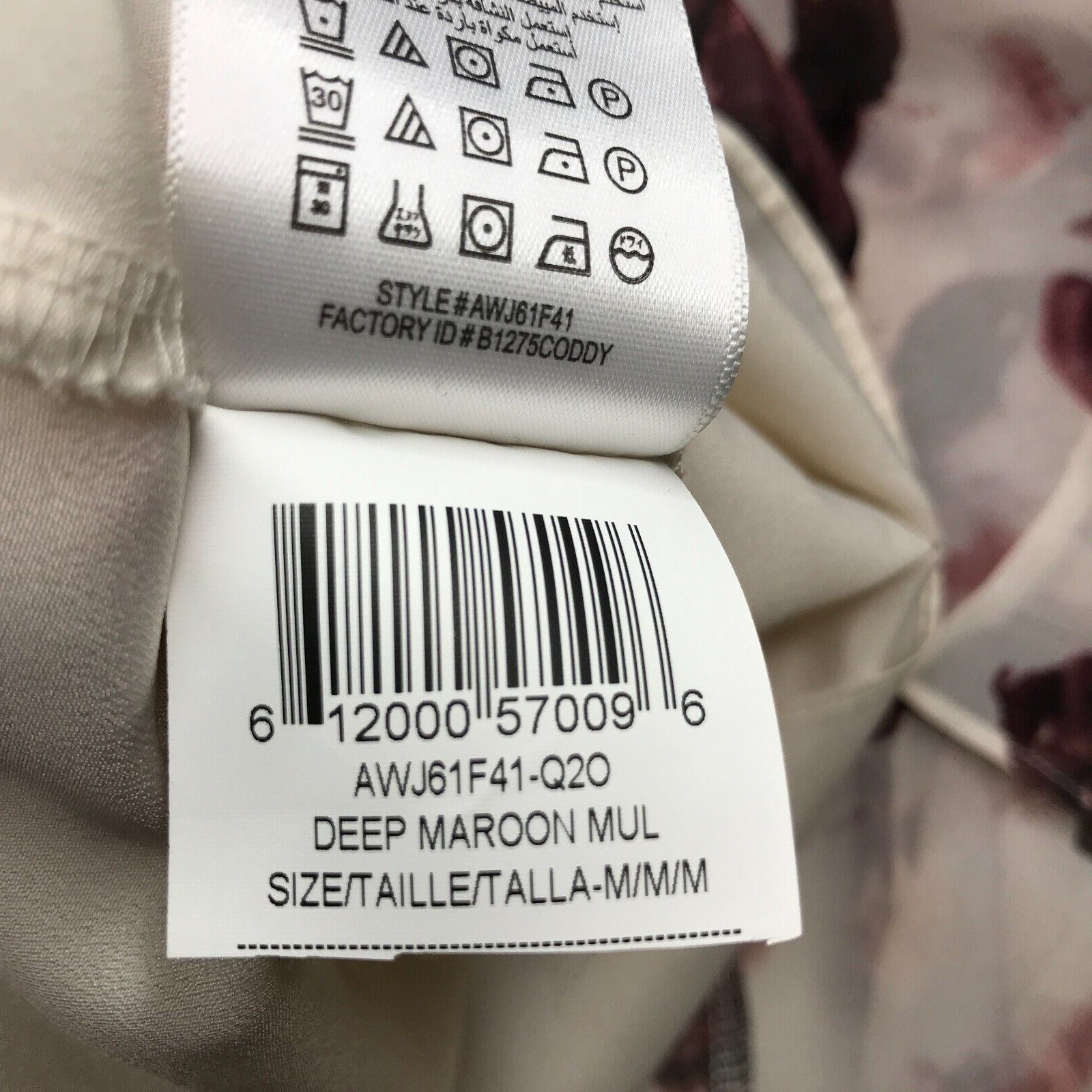 BCBGeneration Womens Dress Medium Maroon Red Sleeveless Ruffle Lined Sexy Floral