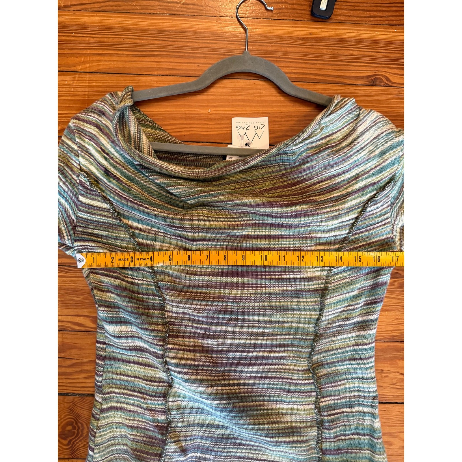 NWT earth tone boho mermaid midi dress made in Nepal, Size L