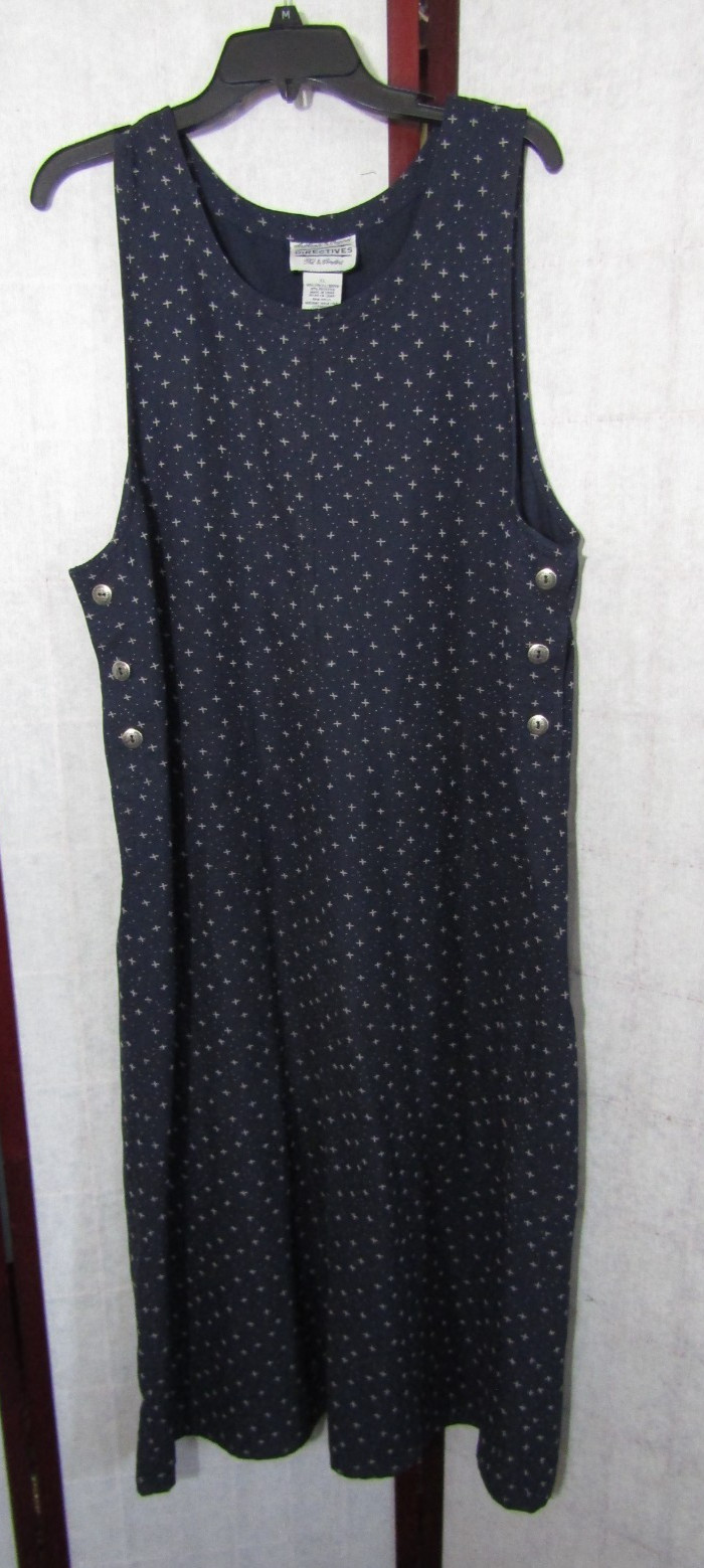 Directives Fit & Comfortable Rayon/Polyester Jumper Sleeveless Dress Women’s XL