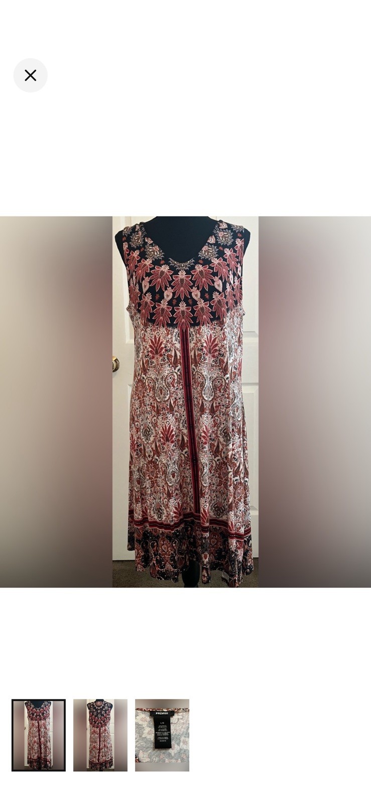 Premise Dress Size Large