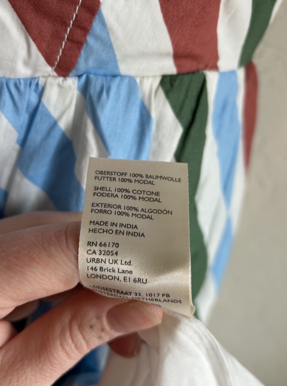 Maeve Anthropologie Striped Halter Midi Dress NWT XS Preppy Coastal Sundress