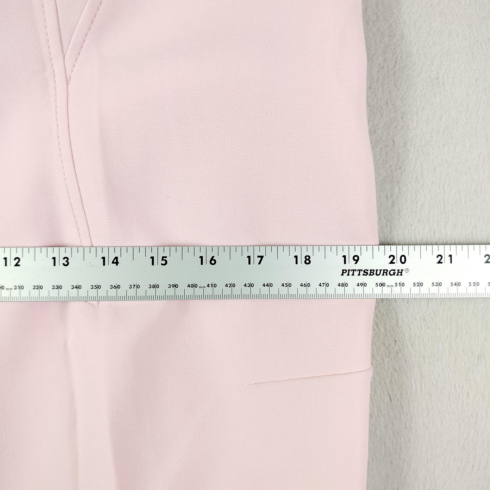 Versace Collection Dress Womens 50 Pink Sleeveless Sheath Medusa Zip Ring Pull