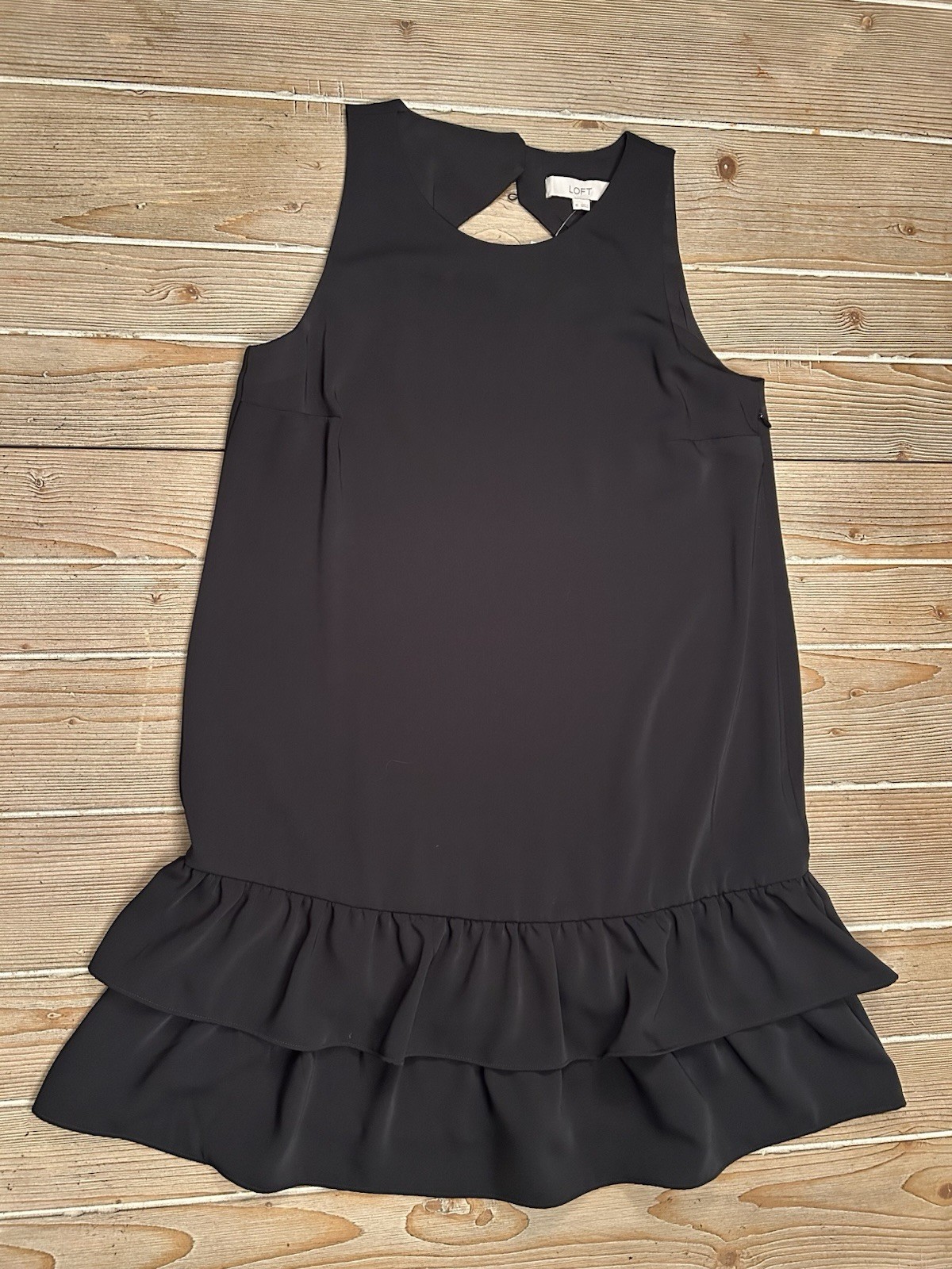 Ann Taylor Loft Black Dress Size 10