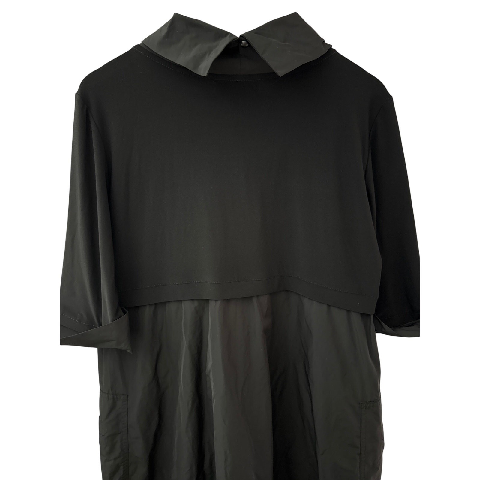 Joseph Ribkoff Plus Classic Cocoon Mini Dress Black Size 14