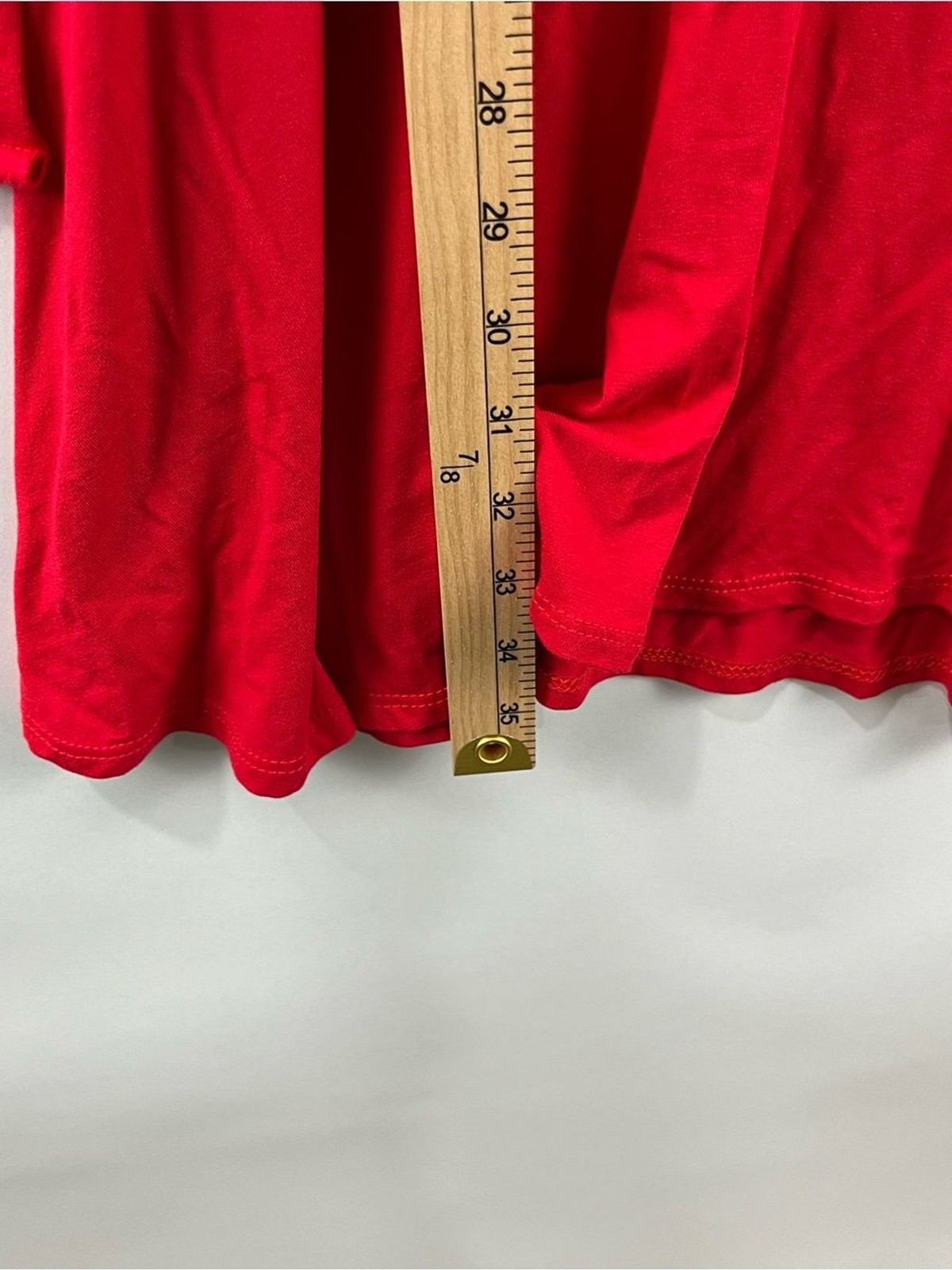 Wrap Tie Dress Stretch Short Sleeve V-Neck Fit & Flare Comfortable Soft