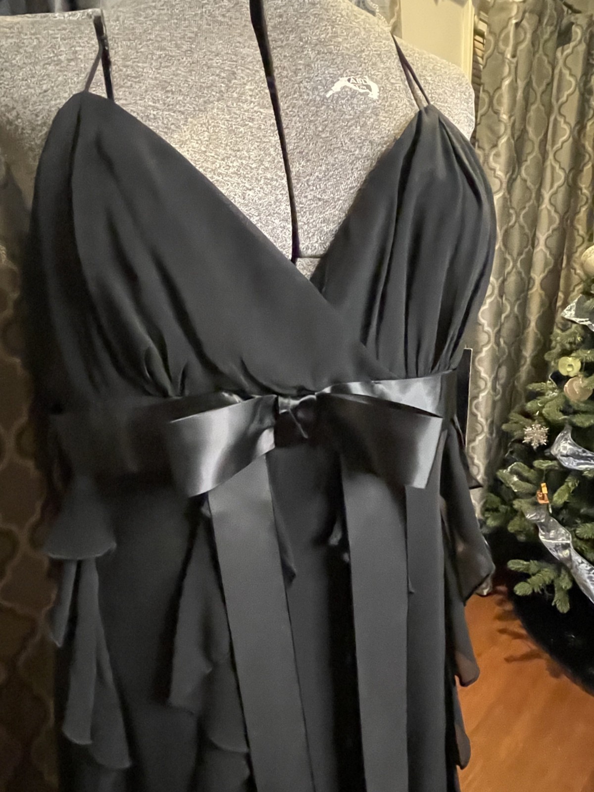 Brand New Scarlett black dress spaghetti strap