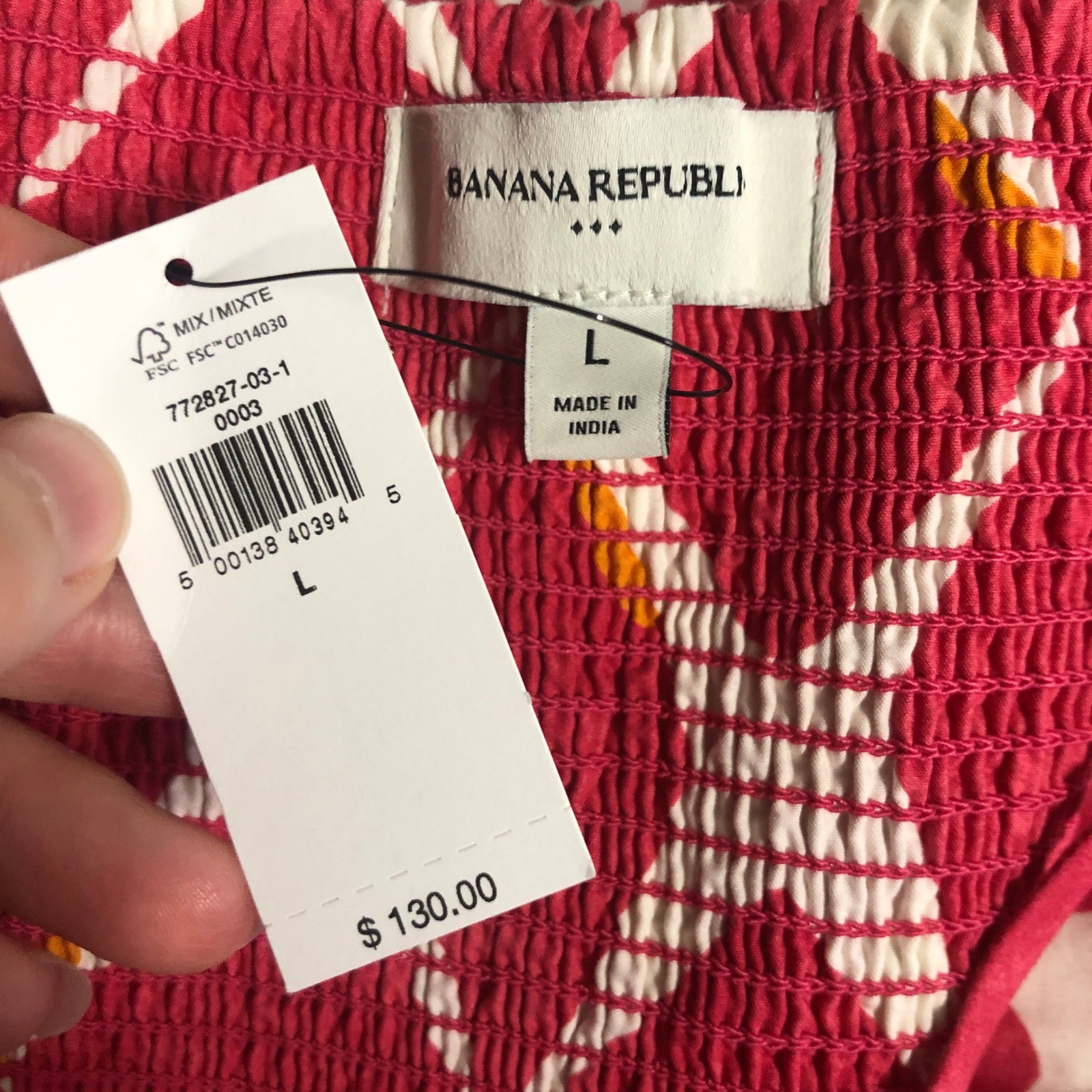 NEW Banana Republic Womens Poplin Halter Midi Dress Size L Resortwear Vacation