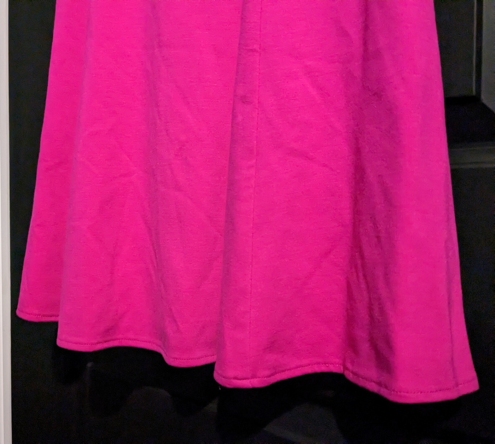 Amanda Uprichard Women’s Cold Shoulder Sleeve Hot Pink Mini Dress Size Small