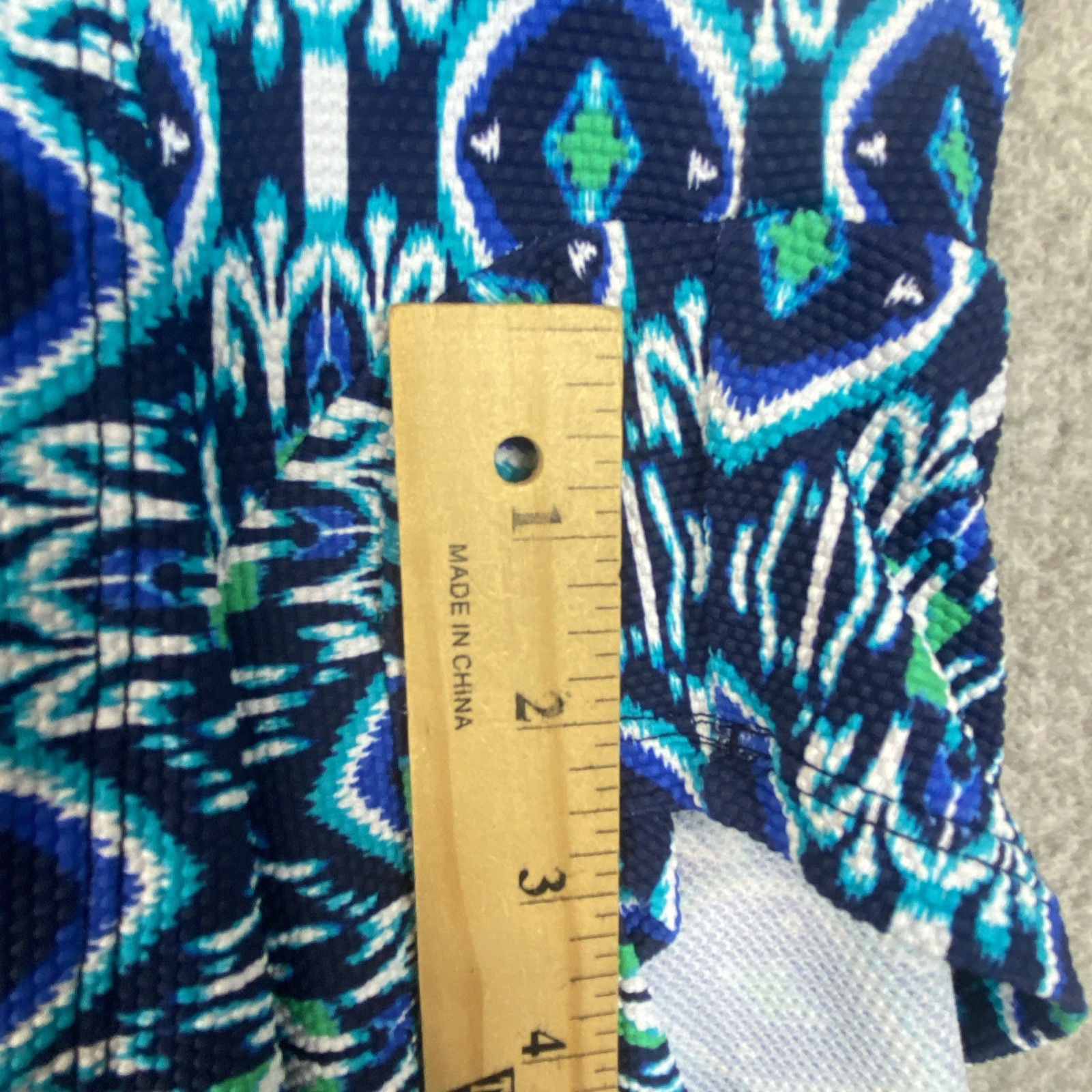 Tommy Bahama Geometric Print Tunic Dress M Skort Athleisure Golf Coastal Pickle