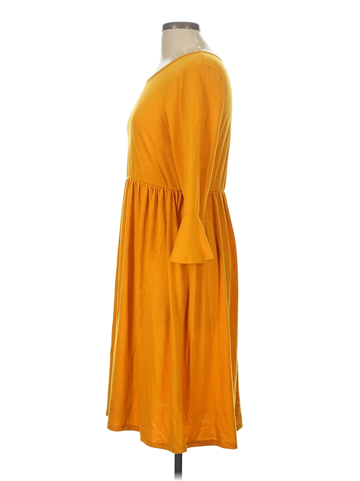 Shop Basic USA Women Orange Casual Dress L